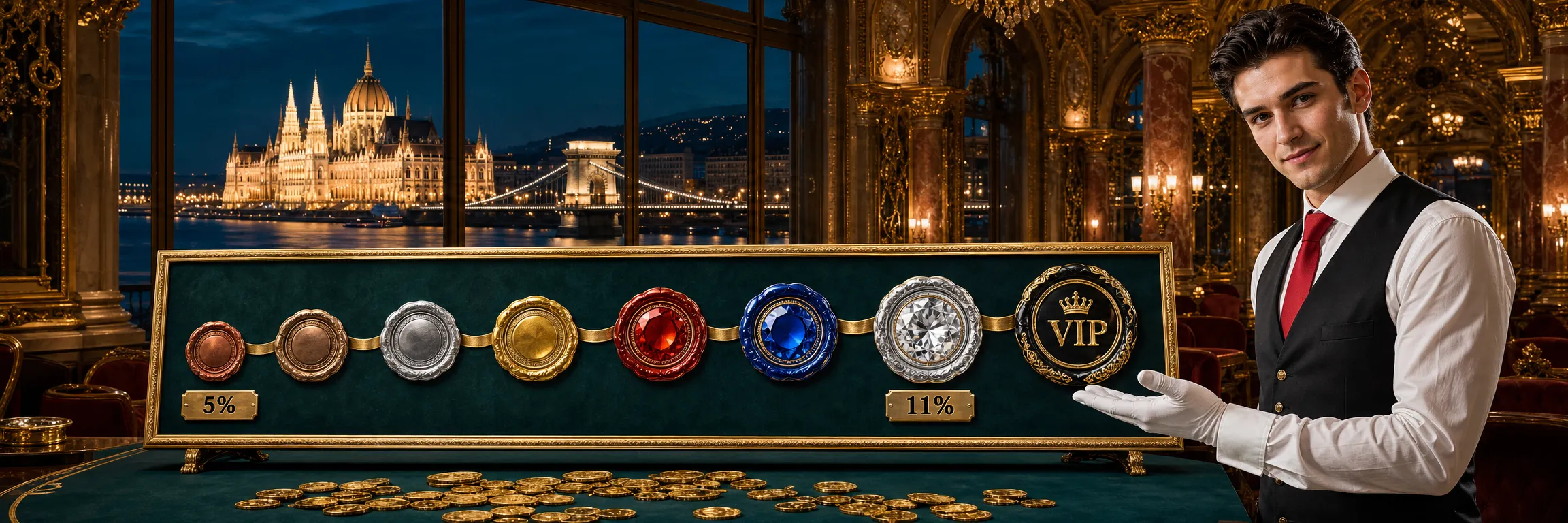 A 22Bet VIP-létra nyolc szintje a Réztől a VIP Státuszig